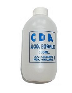 ALCOOL ISOPROPILICO 99,8% 1 Litro c/ bico Aplicador - Eletrônica System