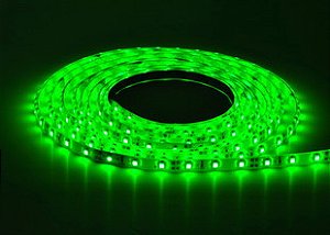 FITA DE LED / STRIP LED 3528 VERDE IP65 O METRO (60 LEDS)