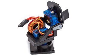 SUPORTE PAN TILT PARA 2 MINI SERVO MOTORES  SG90