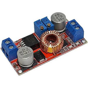 SHIELD REGULADOR DE TENSAO AJUSTAVEL 5A XL4015 STEP DOWN DC / DC NF