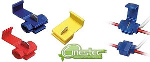 CONECTOR DE DERIVACAO ELETRO TAP  TAPLINK DE 0,5 A 1,0MM  VERMELHO