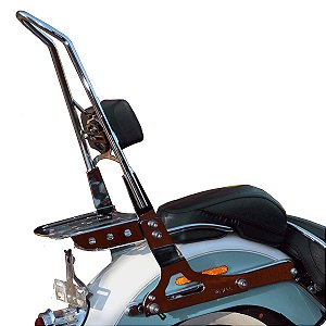 Sissy Bar Destacável Alto para SOFTAIL (Deluxe, Heritage até 2017) Harley-Davidson