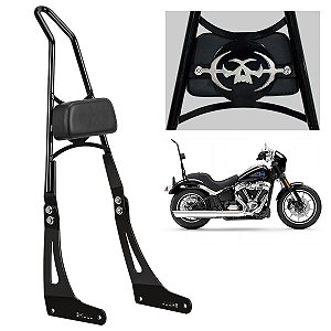 Sissy Bar Fixo Alto para SOFTAIL (Low Rider) Harley-Davidson