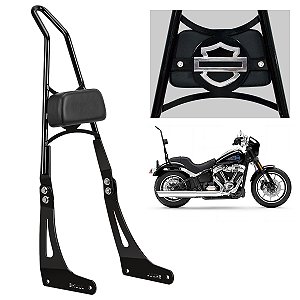 Sissy Bar Fixo Alto para SOFTAIL (Low Rider) Harley-Davidson