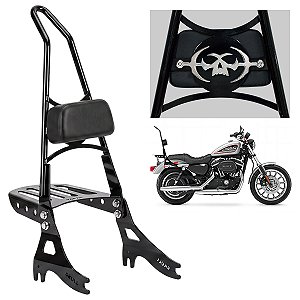 Sissy Bar Destacável Alto para SPORTSTER (883, 1200) Harley-Davidson