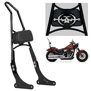 Sissy Bar Fixo Alto para SOFTAIL (Slim, Street Bob) Harley-Davidson
