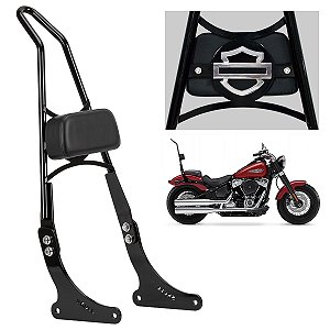 Sissy Bar Fixo Alto para SOFTAIL (Slim, Street Bob) Harley-Davidson