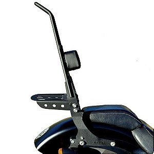 Sissy Bar Destacável Alto para SOFTAIL (Blackline) Harley-Davidson