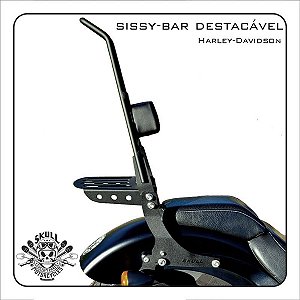 Sissy Bar Destacável Alto SOFTAIL (Blackline) Harley-Davidson