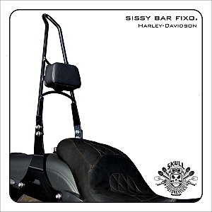 Sissy Bar Fixo Alto DYNA (Fat Bob) Harley-Davidson