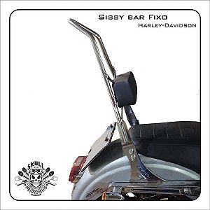 Sissy Bar Fixo Alto DYNA (Super Glide) Harley-Davidson