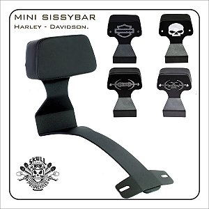Sissy Bar Mini SOFTAIL (Fat Boy até 2017 / Deluxe / Heritage) Harley-Davidson