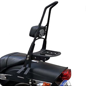 Sissy Bar Destacável Alto para DYNA (Fat Bob) Harley-Davidson