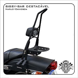 Sissy Bar Destacável Alto DYNA (Fat Bob até 2017) Harley-Davidson