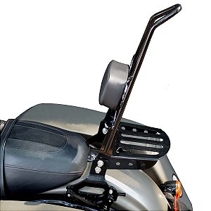 Sissy Bar Destacável Alto para TOURING (Road King, Street Glide) Harley-Davidson