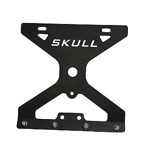 Suporte de Placa inclinado para DYNA (Low Rider, Super Glide) Harley-Davidson