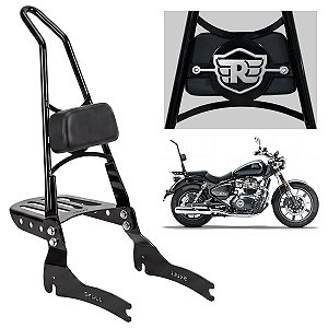 Sissy Bar Destacável Alto para SUPER METEOR 650 Royal Enfield
