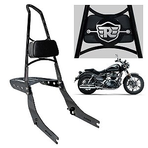 Sissy Bar Destacável Alto para SUPER METEOR 650 Royal Enfield