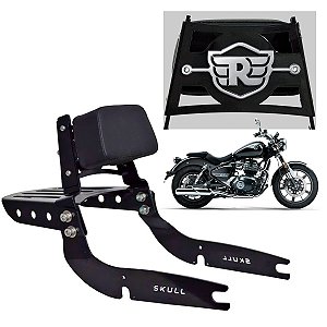 Sissy Bar Destacável Baixo para SUPER METEOR 650 Royal Enfield