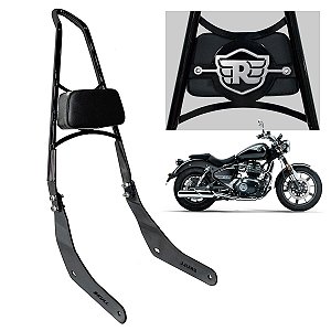 Sissy Bar Fixo Alto para SUPER METEOR 650 Royal Enfield