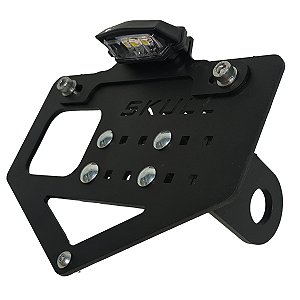 Suporte de Placa Lateral (Novo) para Moto universal regulável