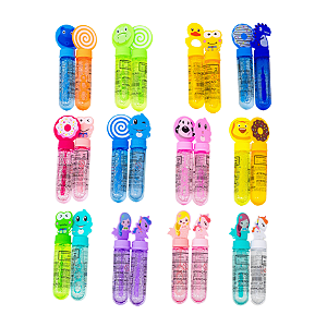 Kit 24 Lança Bolha de Sabão Aniversario