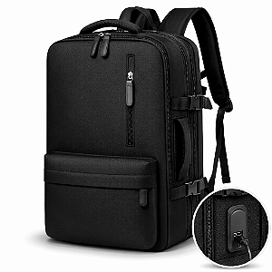 Mochila Impermeável Porta Notebook Expansiva