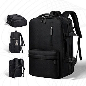 Mochila Impermeável Porta Notebook Expansiva