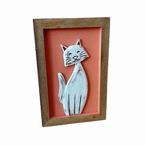Quadro Gato Charmoso