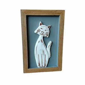 Quadro Gato Charmoso