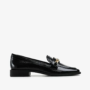 Loafer Preto Couro Verniz/ Jorge Bischoff