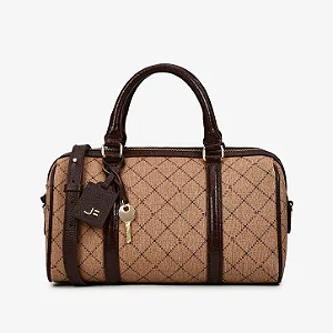 Bolsa Baú Monograma Jb Florença/ Jorge Bischoff