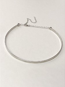 CHOKER ARO FINO PRATEADO