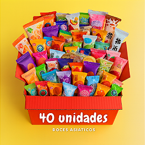 Box Max Bentô Asiáticos - 40 unidades