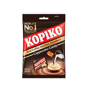 Bala de Café Cappuccino Kopiko - 120 gramas
