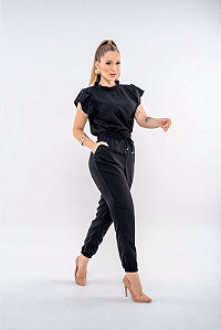 Conjunto Scrub Olívia Preto