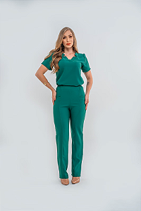 Conjunto Scrub Sara Verde Bandeira