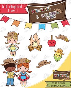 kit digital festa junina