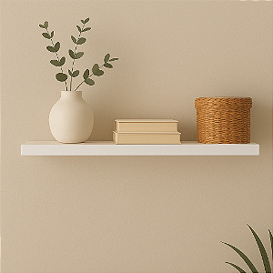 Prateleiras Mdf 80x20 Suporte Invisível - Decoração