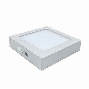 PAINEL LED SOBREPOR QUADRADO SLIM 12W 6,5K ECONOMAX KIAN