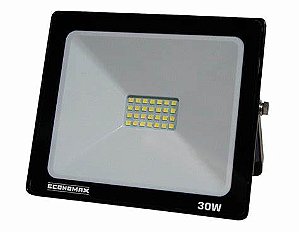 REFLETOR PROJETOR LED 30W 6,5K ECONOMAX KIAN