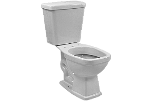 BACIA CAIXA ACOPLAR LUZARTE 6L VISEU BRANCO