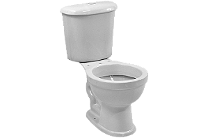 BACIA CAIXA ACOPLAR LUZARTE AC.SIMPLES 6L PORTO BRANCO
