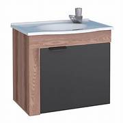 GABINETE MADEIRA COZIMAX JASMIN 60CM PRETO/TAMARINDO