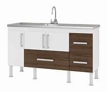 BALCAO BARI MGM 1.50MT CASTANHO GAVETAO
