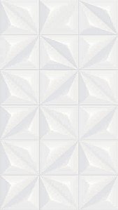 REVESTIMENTO HD 32X57 PALADIO BRANCO CERAL VENDA POR CAIXA, caixa com 2,22M2