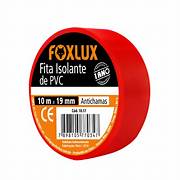 FITA ISOLANTE 19X10M VERMELHA FOXLUX