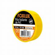 FITA ISOLANTE 19X10M AMARELA FOXLUX