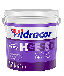 TINTA HGESSO 15L BRANCO NEVE HIDRACOR
