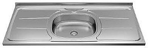 PIA INOX 2,00X0.56 1 CUBA C/ESCORREDOR GHELPLUS